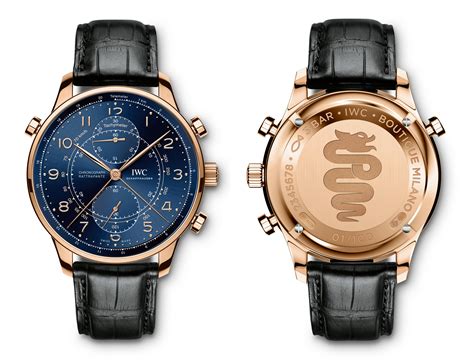 iwc rattrapante milano|IWC : Portugieser Chrono Rattrapante 'Boutique Milano' for .